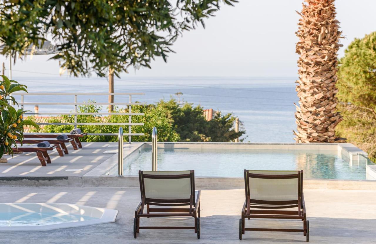 Queen'S Gem Luxury Villa - Heated Jacuzzi & Pool Khersónisos Eksteriør bilde