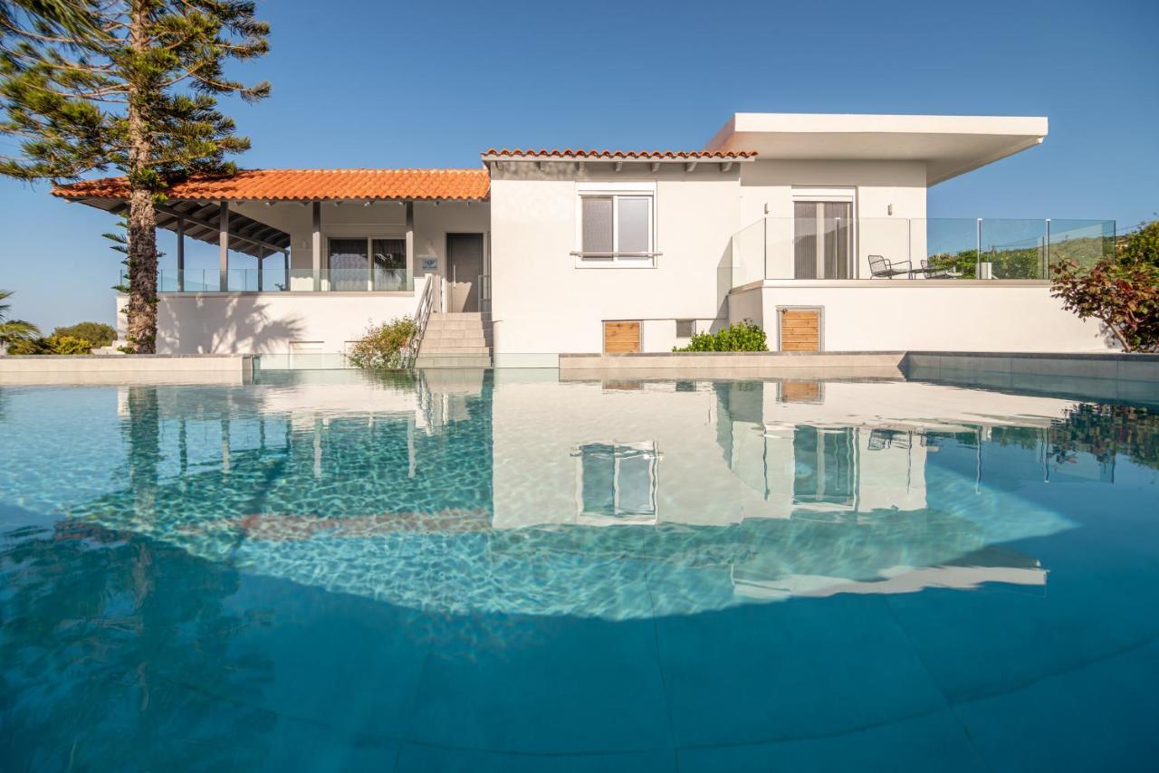 Queen'S Gem Luxury Villa - Heated Jacuzzi & Pool Khersónisos Eksteriør bilde